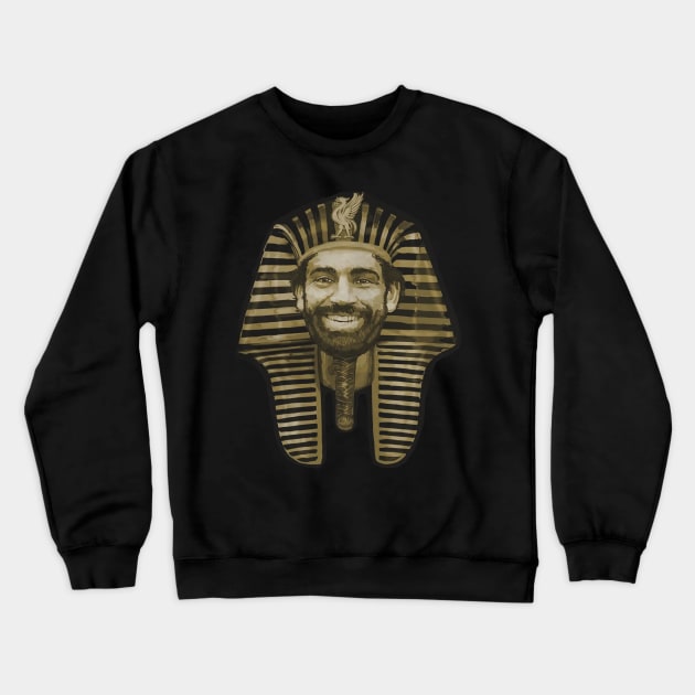 Mohamed Salah King of Egypt Crewneck Sweatshirt by francotankk